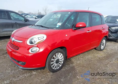 2014 Fiat 500L Easy from USA, damaged, VIN ZFBCFABH7EZ026752